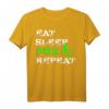 Eat Sleep BMX Repeat Lustiges BMX T-Shirt – Witziges Geschenk für BMX Fahrer und BMX Fans