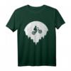 Fahrrad T-Shirt BMX Fahrer Vollmond Geschenk - Perfekt für Radfahrer, Mountainbiker und Rennrad-Enthusiasten zu Weihnachten & Geburtstag