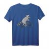 Funny Raccoon Cycling BMX Bike Cyclist Mountain Biker T-Shirt - Lustiges Geschenk für Radfahrer, Tierliebhaber & Abenteurer