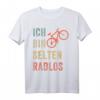 Ich bin selten radlos - Lustiges Fahrradfahrer T-Shirt für Radliebhaber, Rennradler & Mountainbiker als Geschenk zu Weihnachten, Vatertag, Muttertag & Geburtstag