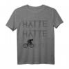 Hätte Hätte Fahrradkette Spruch T-Shirt für Radfahrer - Lustiges Geschenk für BMX, Rennrad & Mountainbike Fans