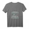 Damen Fahrrad T-Shirt mit Motiv 'Ich werde nicht aufgeben aber ich werde fluchen' - Perfektes Geschenk für leidenschaftliche Radfahrer zu Weihnachten & Geburtstag