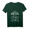 Damen Mountain Bike MTB Fahrrad ohne Akku T-Shirt mit V-Ausschnitt – Lustiges Geschenk zum Geburtstag für Mountainbiker, Enduro- und Cross Country-Fahrer