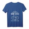 Damen Mountain Bike MTB Fahrrad ohne Akku T-Shirt mit V-Ausschnitt – Lustiges Geschenk zum Geburtstag für Mountainbiker, Enduro- und Cross Country-Fahrer