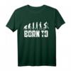 Evolution Born To Ride BMX T-Shirt – Lustiges Fahrrad T-Shirt für BMX-Fahrer & Freestyle Bike Enthusiasten, perfektes Geschenk für Wettbewerbe & Anlässe