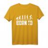 Evolution Born To Ride BMX T-Shirt – Lustiges Fahrrad T-Shirt für BMX-Fahrer & Freestyle Bike Enthusiasten, perfektes Geschenk für Wettbewerbe & Anlässe