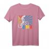 Retro BMX T-Shirt Weinlese BMX Geschenke Fahrrad-Reiter - Buntes Fahrradliebhaber-Shirt für Jungen, Mädchen, Männer & Frauen, perfektes Geschenk für BMX-Fans