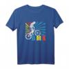 Retro BMX T-Shirt Weinlese BMX Geschenke Fahrrad-Reiter - Buntes Fahrradliebhaber-Shirt für Jungen, Mädchen, Männer & Frauen, perfektes Geschenk für BMX-Fans