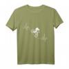 Downhill Herzschlag Fahrrad Mountainbike MTB BMX Fun Sport T-Shirt – Stylisches Radfahrer T-Shirt für Abenteuer und Freizeit