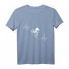 Downhill Herzschlag Fahrrad Mountainbike MTB BMX Fun Sport T-Shirt – Stylisches Radfahrer T-Shirt für Abenteuer und Freizeit