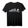 Downhill Evolution T-Shirt Fahrrad Mountainbike MTB BMX Fun – Lustiges Sportshirt für Kinder, Männer & Frauen als Geschenk zu Weihnachten, Ostern & Geburtstag