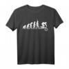 Downhill Evolution T-Shirt Fahrrad Mountainbike MTB BMX Fun – Lustiges Sportshirt für Kinder, Männer & Frauen als Geschenk zu Weihnachten, Ostern & Geburtstag