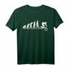 Downhill Evolution T-Shirt Fahrrad Mountainbike MTB BMX Fun – Lustiges Sportshirt für Kinder, Männer & Frauen als Geschenk zu Weihnachten, Ostern & Geburtstag