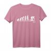 Downhill Evolution T-Shirt Fahrrad Mountainbike MTB BMX Fun – Lustiges Sportshirt für Kinder, Männer & Frauen als Geschenk zu Weihnachten, Ostern & Geburtstag