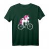 Kunstradfahren Einhorn Mädchen T-Shirt – Lustiges Fahrrad- und Unicorn Geschenk für Radfahrerinnen & Fahrradliebhaberinnen