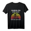 Warum Ich Ohne Akku Fahre Weil Ich Es Kann MTB Mountain T-Shirt – Statement für Radfahrer & MTB Enthusiasten