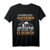Ich werde nicht Aufgeben Mountainbike Fahrrad Radfahrer T-Shirt – Lustiges Motiv für Radsportler, MTB Fans & Fahrradliebhaber als Geschenk