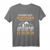 Ich werde nicht Aufgeben Mountainbike Fahrrad Radfahrer T-Shirt – Lustiges Motiv für Radsportler, MTB Fans & Fahrradliebhaber als Geschenk