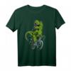 Lustiger Dino auf dem BMX Mountainbike T-Shirt – Das perfekte Geschenk für BMX- und MTB-Fans, Kinder & Radrennfahrer