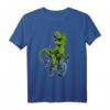 Lustiger Dino auf dem BMX Mountainbike T-Shirt – Das perfekte Geschenk für BMX- und MTB-Fans, Kinder & Radrennfahrer