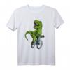Lustiger Dino auf dem BMX Mountainbike T-Shirt – Das perfekte Geschenk für BMX- und MTB-Fans, Kinder & Radrennfahrer