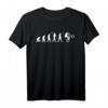 BMX - Evolution des Menschen / Darwin T-Shirt – Lustiges Fahrrad- und BMX-Geschenk für Radfahrer, Fans der Evolutionstheorie & Weihnachten