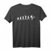 BMX - Evolution des Menschen / Darwin T-Shirt – Lustiges Fahrrad- und BMX-Geschenk für Radfahrer, Fans der Evolutionstheorie & Weihnachten