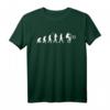 BMX - Evolution des Menschen / Darwin T-Shirt – Lustiges Fahrrad- und BMX-Geschenk für Radfahrer, Fans der Evolutionstheorie & Weihnachten