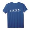 BMX - Evolution des Menschen / Darwin T-Shirt – Lustiges Fahrrad- und BMX-Geschenk für Radfahrer, Fans der Evolutionstheorie & Weihnachten