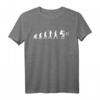 BMX - Evolution des Menschen / Darwin T-Shirt – Lustiges Fahrrad- und BMX-Geschenk für Radfahrer, Fans der Evolutionstheorie & Weihnachten
