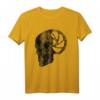 Gravity MTB Bremse Rotoren mit Totenkopf Schwarz T-Shirt – Perfektes Bike-Shirt für Downhill, Dirt Bike & BMX Fans