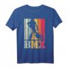 Vintage BMX Dirt Bike Freestyle Fahrer Retro T-Shirt - Klassisch geschnitten, perfekt als Geschenk für BMX Fahrer & Fans