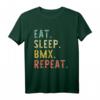 Eat Sleep BMX Bicycle Bike Motocross Cool Funny T-Shirt – Perfektes Geschenk für Fahrrad- und BMX-Enthusiasten zu Geburtstag, Weihnachten & Co.