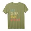 Eat Sleep BMX Bicycle Bike Motocross Cool Funny T-Shirt – Perfektes Geschenk für Fahrrad- und BMX-Enthusiasten zu Geburtstag, Weihnachten & Co.