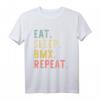 Eat Sleep BMX Bicycle Bike Motocross Cool Funny T-Shirt – Perfektes Geschenk für Fahrrad- und BMX-Enthusiasten zu Geburtstag, Weihnachten & Co.