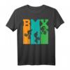 Retro BMX Mountainbike Fahrradfahrer T-Shirt – Stylisches Geschenk für BMX- und Mountainbike-Fans, geeignet für Contest, Geburtstag & Weihnachten