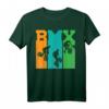 Retro BMX Mountainbike Fahrradfahrer T-Shirt – Stylisches Geschenk für BMX- und Mountainbike-Fans, geeignet für Contest, Geburtstag & Weihnachten