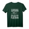 Ich werde nicht aufgeben aber werde die ganze Zeit fluchen T-Shirt – Lustige Fahrradbekleidung für Radfahrerinnen und Radfahrer, Fahrradteam & Geschenkideen