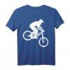 Downhill Fahrrad Mountainbike MTB BMX Fun Sport Radfahrer T-Shirt – Klassisch geschnitten, doppelt genähter Saum
