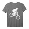Downhill Fahrrad Mountainbike MTB BMX Fun Sport Radfahrer T-Shirt – Klassisch geschnitten, doppelt genähter Saum