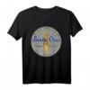 HapMonkey Vintage Surfer T-Shirt mit Surfbretter-Design - Klassisch geschnitten, doppelt genähter Saum