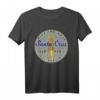 HapMonkey Vintage Surfer T-Shirt mit Surfbretter-Design - Klassisch geschnitten, doppelt genähter Saum