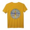 HapMonkey Vintage Surfer T-Shirt mit Surfbretter-Design - Klassisch geschnitten, doppelt genähter Saum