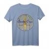 HapMonkey Vintage Surfer T-Shirt mit Surfbretter-Design - Klassisch geschnitten, doppelt genähter Saum