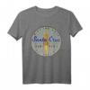 HapMonkey Vintage Surfer T-Shirt mit Surfbretter-Design - Klassisch geschnitten, doppelt genähter Saum
