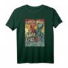 Retro Vintage Surf Club Octopus CA Santa Cruz T-Shirt - Surfer Kleidung mit Meeresmotiv, klassisch geschnitten