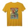 Retro Vintage Surf Club Octopus CA Santa Cruz T-Shirt - Surfer Kleidung mit Meeresmotiv, klassisch geschnitten
