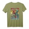 Retro Vintage Surf Club Octopus CA Santa Cruz T-Shirt - Surfer Kleidung mit Meeresmotiv, klassisch geschnitten