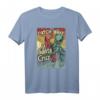 Retro Vintage Surf Club Octopus CA Santa Cruz T-Shirt - Surfer Kleidung mit Meeresmotiv, klassisch geschnitten