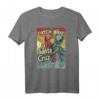 Retro Vintage Surf Club Octopus CA Santa Cruz T-Shirt - Surfer Kleidung mit Meeresmotiv, klassisch geschnitten